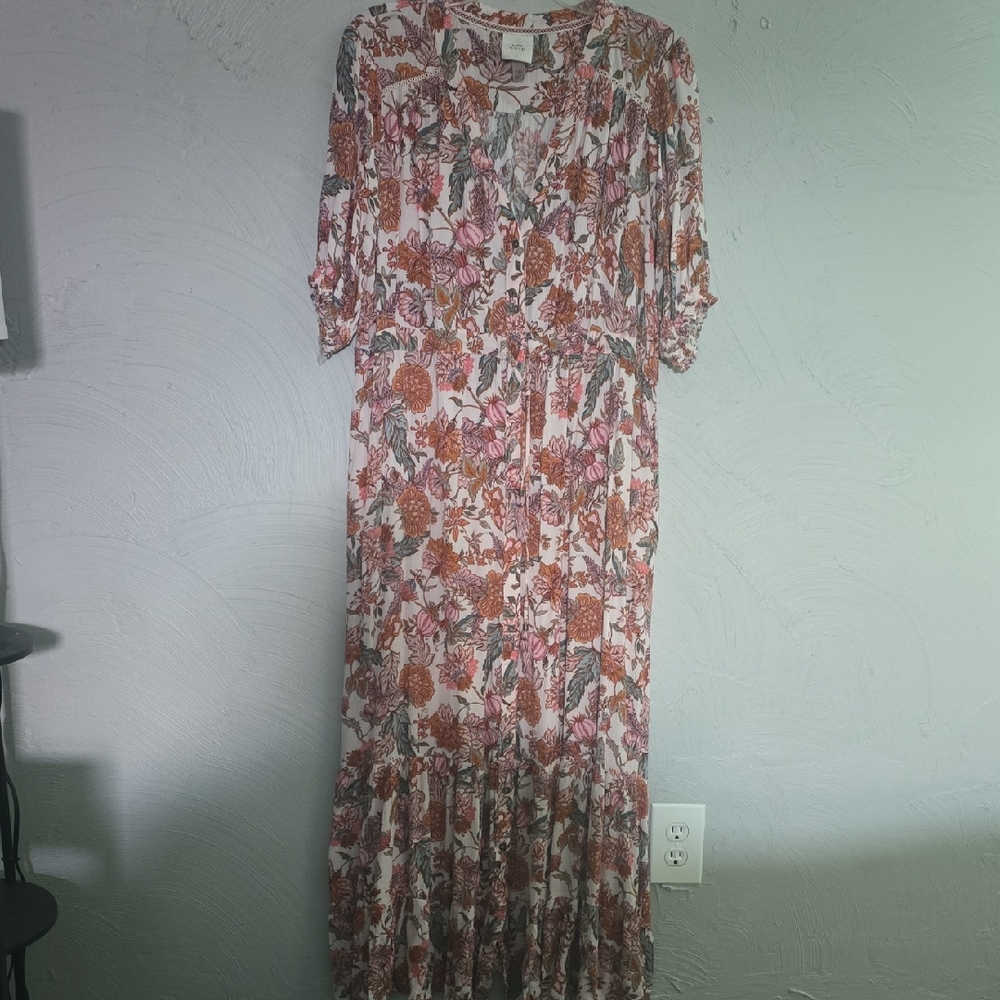 Knox Rose XXL Floral Print Maxi Dress